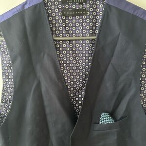 Ted baker London vest dark blue purple on Back